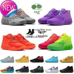 Scarpe Lamelo 2023 Scarpe Lamelo OGTOP LeMelo Ball MB.01 Scarpe da basket Rock Ridge Red Blast Queen City Buzz Rick e Morty Scarpe da ginnastica