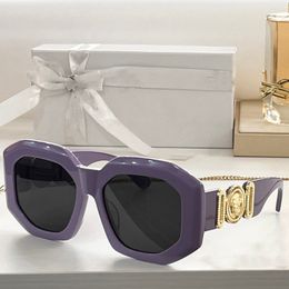 occhiali da sole classici occhiali neri firmati da donna versaci 2022 montatura da parete di lusso occhiali da vista montatura in metallo designer occhiali da sole donna
