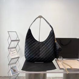 Designer large capacity messenger bag shopping bag women bag luxury rhombus leather metal LOGO buckle bag