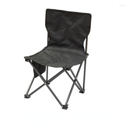 Camp Furniture 2023 Ultralight Folding Fishing Chair Camping Seat Picnic Portable Carry The Oxford Cloth Stool Outdoor BBQ