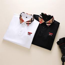 2023Mens Designer Polo Shirts Luxury Polos Casual Mens T Shirt Snake Bee Letter Print Embroidery Fashion High Street Man Tee.m-3xl