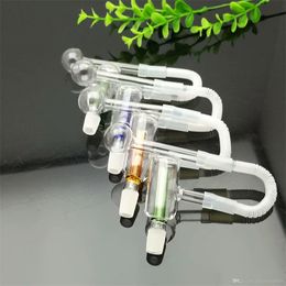 Smoking Pipes Multi-layer Philtre pot Wholesale Glass Hookah, Glass Water Pipe Fittings,