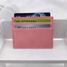 Card Holders Credit Wallet Designers Men and Women Leather 2022 Passport Cover ID Business Mini Coin Pocket for Ladies Purse Case 2692