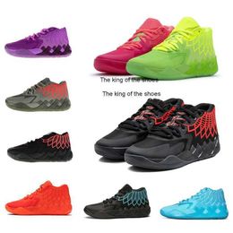 2023Lamelo shoes MB.01 LaMelo Ball MB-1 Men Women Basketball Shoe Green Black Red BLue Rick Morty Mens Trainer Breathable Comfortable SportLamelo shoes