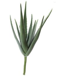 Decorative Flowers 2pcs Large Soft Real Touch Artificial Aloe Succulent Plant Home Shop Table Decor