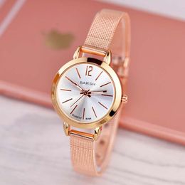 Wristwatches Exquisite Elegant Women's Watch Fashion Compact Business Quartz Casual Girl Watches Gift Sale