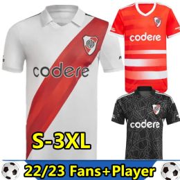 2022 2023 River Plate Soccer Jerseys 22 23 Camiseta De Futbol Home Away Third De La Cruz Quintero Borre Fernandez Pratto Ponzio