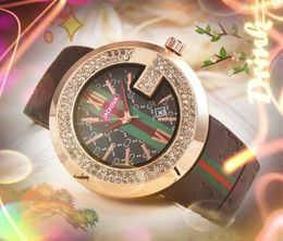 Crime Premium Mens Womens Couple Watch Quartz Movement Male Time Clock Watches Diamonds Ring Big Rubber Fabric President Business Wristwatch Orologio di lusso