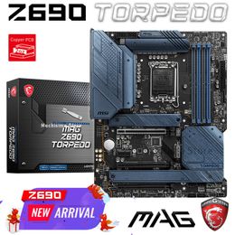 LGA 1700 MSI Z690 TORPEDOo Motherboard Supports 12th Gen Intel CPU 12900K 12700K 12600K CPU Z690 Mainboard 1700 Z690 Mainboard