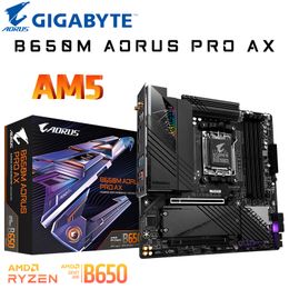 Gigabyte B650M AORUS PRO Axe AM5 Motherboard DDR5 128GB 6600MHz Memory PCIe 5.0 M.2 Support AMD B650 Ryzen 7000 CPU Placa Me New