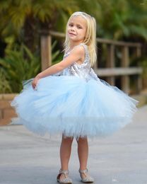 Girl Dresses Flower Girls 3D V Neck Kids Teens Pageant Gowns Birthday Party Dress For Wedding Long Tail Gown 2023