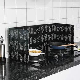 Table Mats Oil Trap Aluminum Foil Plate Gas Stove Splash Baffle Household Kitchen Cooking Tools Antifouling Gadgets1