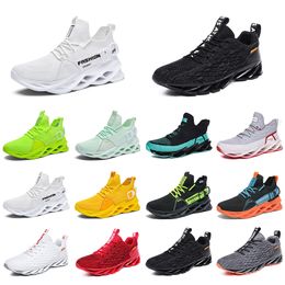 Laufschuhe für Herren, atmungsaktive Turnschuhe, General Cargo, schwarz, himmelblau, blaugrün, grün, Tourgelb, Herrenmode, Sport-Sneaker, kostenlos 39