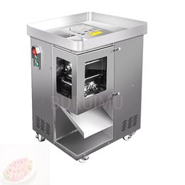 Electric Slicer Meat Cutter Machine Commercial Stainless Steel Meat Slicer Vegetable Cutting Machine Shredded Diced