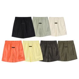 High Street shorts quick dry beach shorts casual shorts new men's fashion hip hop letter print pants men's women's multi-color trendy shorts loose jogging sweatpants