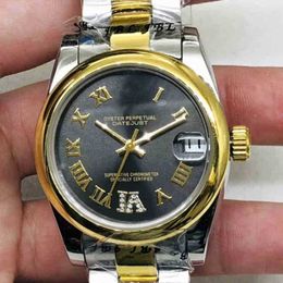 Meteorite Datejust Ladies Automatique Luxury Mens Mechanical Watch Automatic Log Inter Arch Travertine 6 Stone Table Brand Wristwatch