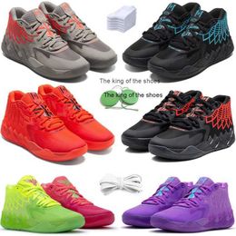 2023Lamelo shoes MB1 Men Lamelo Ball Basketball Shoes Lamelo 1 Mb.01 Black Blast Buzz City Queen LO UFO Not From Here Rick and Morty RockLamelo shoes