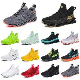 running shoes for men breathable trainers General Cargo black sky blue teal green tour yellow mens fashion sports sneakers free thirty six