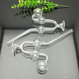 Smoking Pipes Serpentine Glass Boiler with Transparent Belt Base Glass