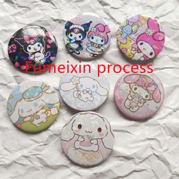 Fumeixin Craft Sanliou Bar Badge Melody Jade Dog Coolomey 5.8cm tinplate badge supports Customised brooch DHL2013