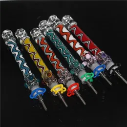 Nectar 2.0 Kit hand pipes Straw Glass Pipe Glass Bongs Glass Nectar for Water Smoking Pipes