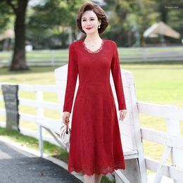 golondrina Halar rival Vestido Coreano De Encaje Elegante Online | DHgate