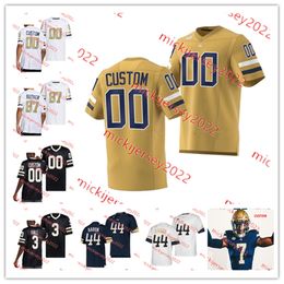 Calvin Johnson Georgia Tech Yellow Jackets Football Jersey Custom Stitched Joe Hamilton Demaryius Thomas Derrick Morgan Billy Shaw Georgia Tech Jerseys Mens Youth