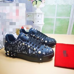 2023 Diamond Sneakers Luxury Diamond Shoes Men Women Casual Shoes Top Fashion Luxury Shoes Leather Sneaker Wholesale size35-45 MKJIP qx116000003