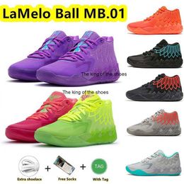 Lamelo shoes 2023Lamelo shoes MB 1 LaMelo Ball Basketball Shoes Rick and Morty Rock Ridge Red Queen City Not From Here LO UFO Buzz City Black Blast