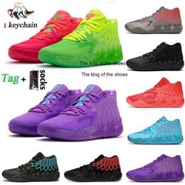 2023Lamelo shoes Basketbakll Shoes Trainer Sneakers Fashion Rick Queen City Galaxy Black Rock Ridge Red Blast Lamelo Ball Mb.01 Mens AndLamelo shoes