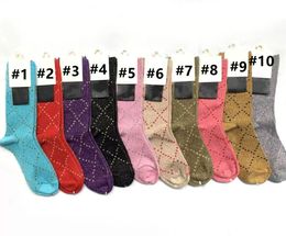 2023 Designer socks luxury Mens Womens cotton Sock Classic GU Letter Comfortable High quality Fashion Flash Movement Stocking N1