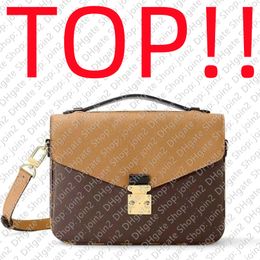 Cross Body Bag TOP. M44876 POCHETTE METISS Designer Luxury Handbag Purse Tote Hobo Satchel Backpack Wallet Belt Evening Chain Bags Clutch Messenger
