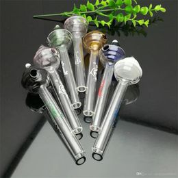 Smoking Pipes New Colour hat glass straight smoke cooker Glass bongs Oil Burner Glass