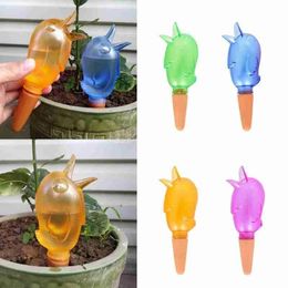 Garden Automatic Watering Equipments Cute Birds Indoor Drip Irrigation Watering System Kit Potted Plant Waterers Spike for Houseplant