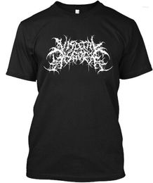 Men's T Shirts Limited Visceral Disgorge American Brutal Death Metal O-Neck Cotton Shirt Men Casual Short Sleeve Tees Tops Harajuku