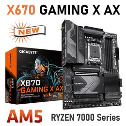 AM5 Motherboard DDR5 AMD Ryzen 7000 Series CPU Gigabyte X670 GAMING X Axe Socket AM5 AMD X670 Mainboard M.2 128GB Desktop Gaming