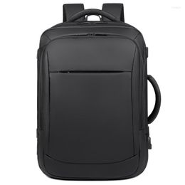 Backpack Business Leisure Men's Large-capacity Dry-wet Separation Document Laptop Bag Outdoor Sport Waterproof Rucksack