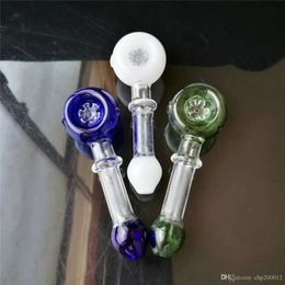Snowflake pieces of pipe Wholesale Glass Bongs Accessories, Glass Water Pipe Smoking
