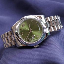 Женские дизайнерские часы Luxury Watch 2813 Полный номер из нержавеющей стали Серебряный номер Рим Дата дата сапфировой стеклянный стеклянный