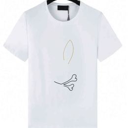 Psychological Bunny T-shirts Designer Skull Bunny Pattern Top Cotton O-neck Rabbit Animal Print T Shirts for Women Custom Printed Pop Tees 504
