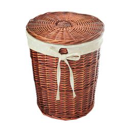 Storage Baskets Rattan Hamper Basket with Dirty Clothes Basket Put Clothes Storage Basket Clothing with Lid Home Weaving 230310