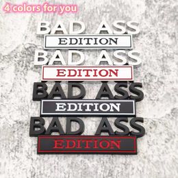 Party Decoration BAD ASS Edition Car Sticker For Auto Truck 3D Badge Emblem Decal Auto Accessories Body Leaf Board Banner