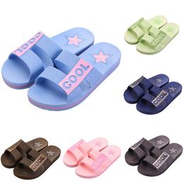 Slippers Indoor outdoor pink red blue black brown white women men shoes Beach Coast bathroom antiskid sandal size 36-45