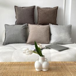 Pillow Luxury Nordic 16 Colours Velvet Covers Super Soft Decorative Throw S For Couch Sofa And Living Room