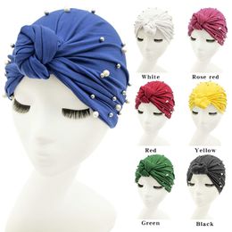 Gigata per maschera per la faccia di moda 2021 Nuovo tipo Muslim Hat Hat Knot Head Abchina sul davanti