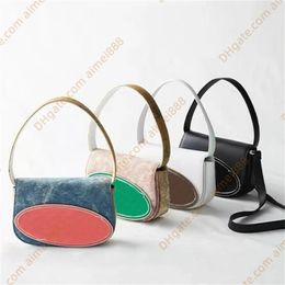 Top quality woman 1DR Bags leather fashion Shoulders bags classics women's handbags polychrome hobo Crossbody purses Totes Clutch Bags wallets