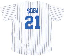 Stitched Baseball Jerseys 21 Sammy Sosa 2004 Men Women Youth S-4XL Classics retro jersey