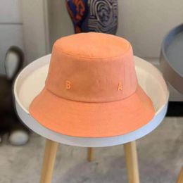 Luxury designer bucket hat men and women outdoor travel beach sun cap rubber letter style casual fashion hat