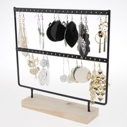 Jewellery Boxes Earring Organiser Jewellery Display Rack Stand Dangle and Hook Earrings Haning Showcase for Home Decor 230310