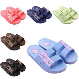 Slippers Indoor outdoor soft sky blue coffee brown purple women men shoes Beach Coast bathroom antiskid sandal size 36-45